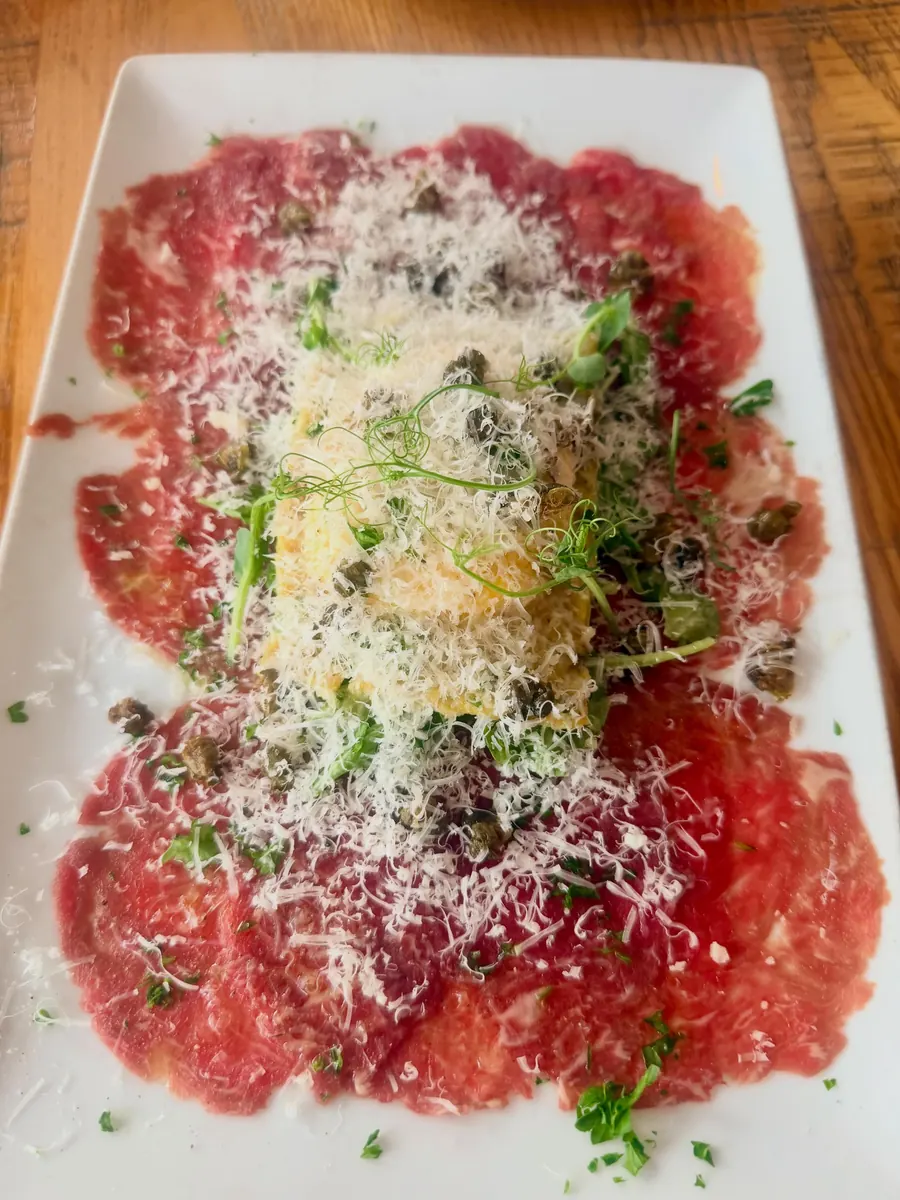 Carpaccio at Brick & Mortar Kitchen